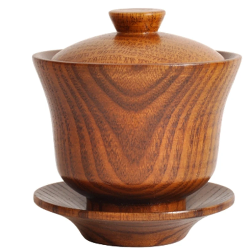 

3Pcs/Set Mini Retro Jujube Wooden Tea Cup Cup Saucer Handmade Natural Coffee Cup Beer Wine Juice Milk Water Cup Tea Tools Access