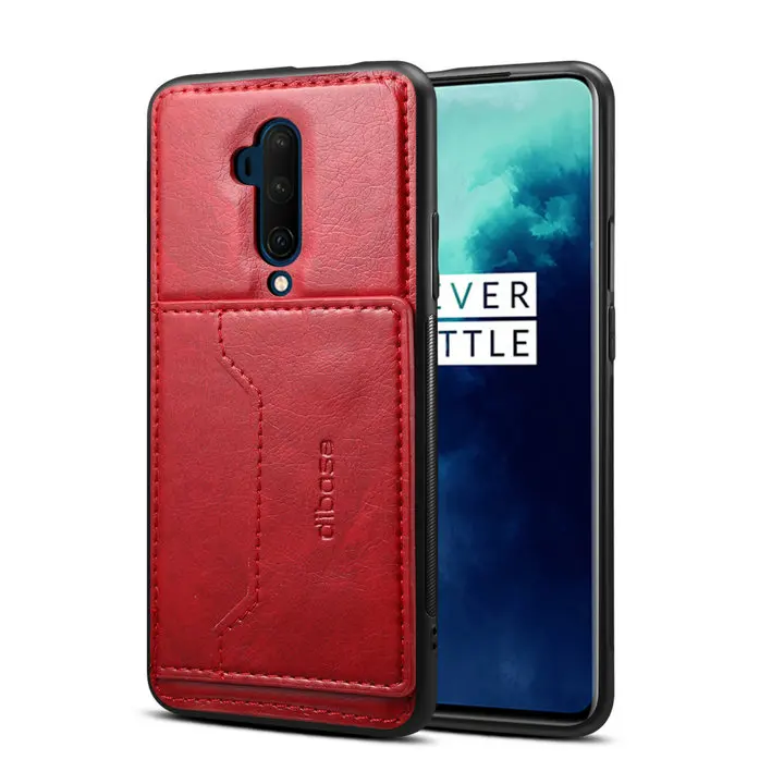Чехол для Oneplus 7 T Pro, задняя крышка, чехол для Oneplus 7 T, роскошный кожаный чехол со слотом для карт для One Plus 7 T T7 Pro, бампер Oneplus7 Pro7T
