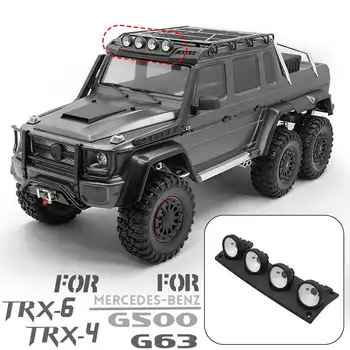 

RC Car Roof Spotlight Headlight Lamp Cover for 1/10 for TRAXXAS TRX4 G500 TRX6 G63 RC Crawler Car Parts