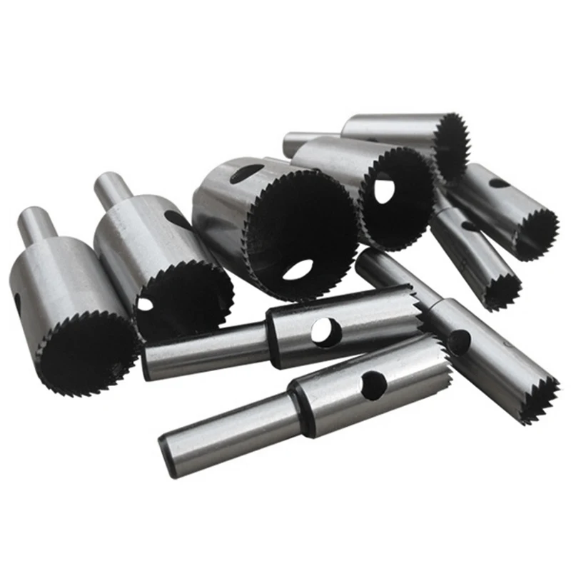 

11 Pcs 8Mm Fine Tooth Ball Knife Hole Cutter Wood Bead Machine Tools