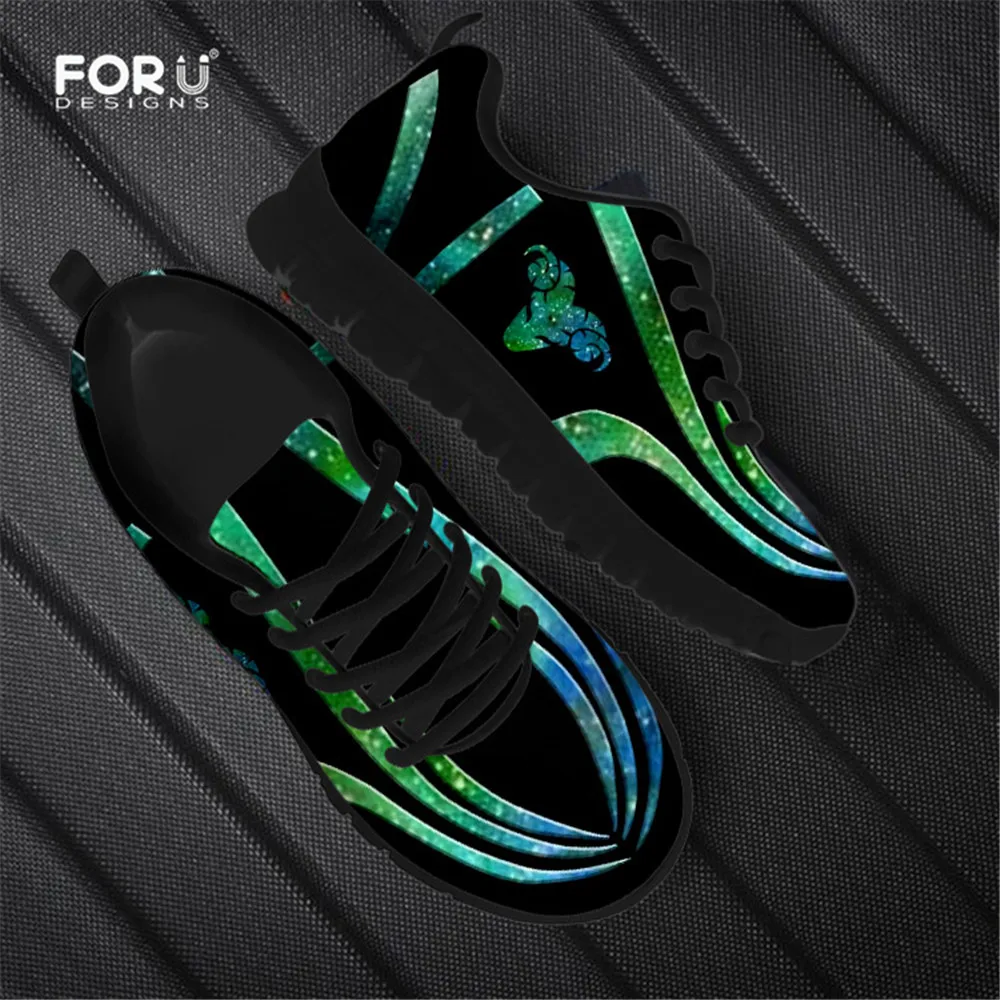 

FORUDESIGNS Sneakers Shoes Women Flats Zodiac Capricorn 3D Pattern Fashion Summer/Autumn Ladies Casual Comfort Shoes Woman Mesh