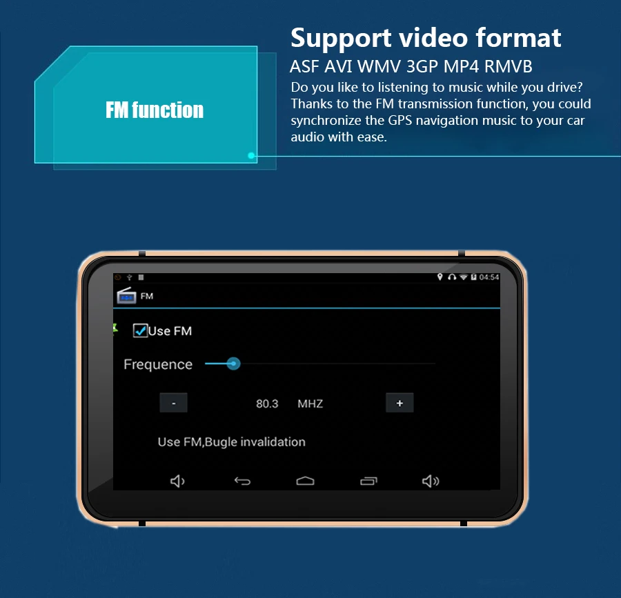 Автомобильный видеорегистратор Anfilite 7 дюймов с gps навигацией Android 1080P DVR рекордер