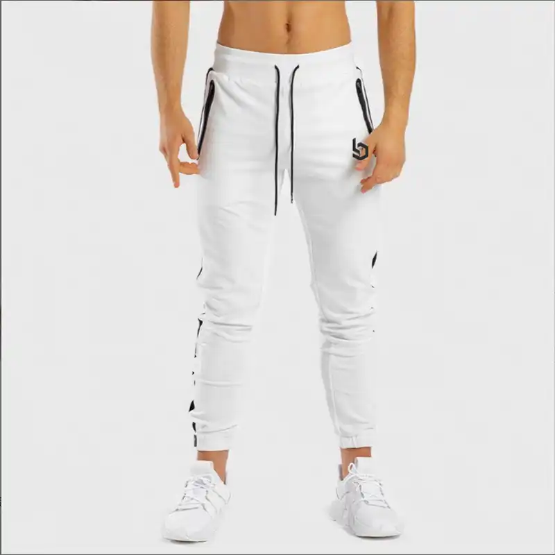White cotton joggers mens Clearance