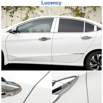 

5M Car Door Edge Protector Bumper Side Shield Collision Rod Protection Sticker