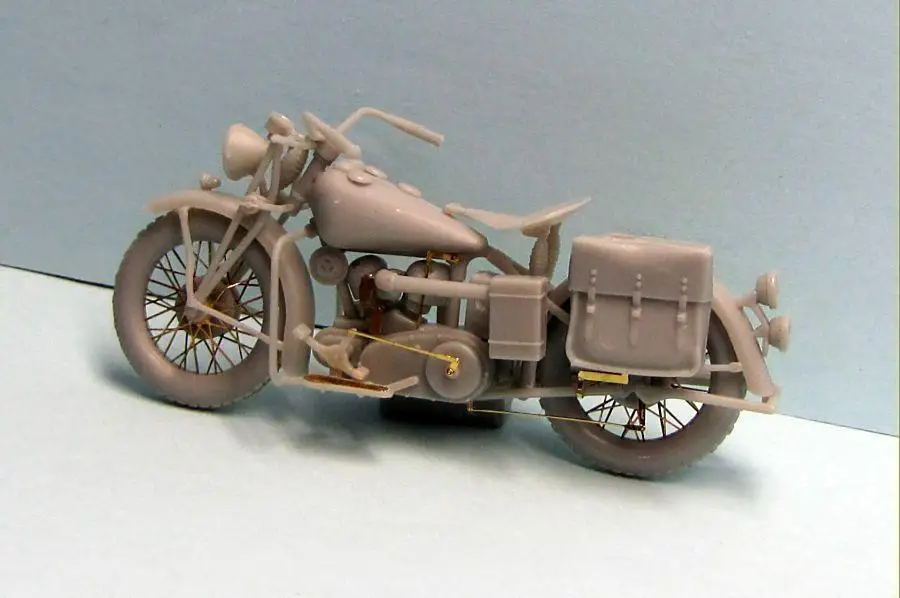 Модель Thunder 1/35 TM35003 США военный мотоцикл индийский 741B 2 комплекта в коробке|Наборы