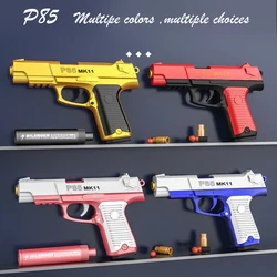 Pistolet Airsoft à jet d'aigle du désert P85, fléchettes souples, balles, jouets, Sports de plein Air, tir de poing pour garçons 