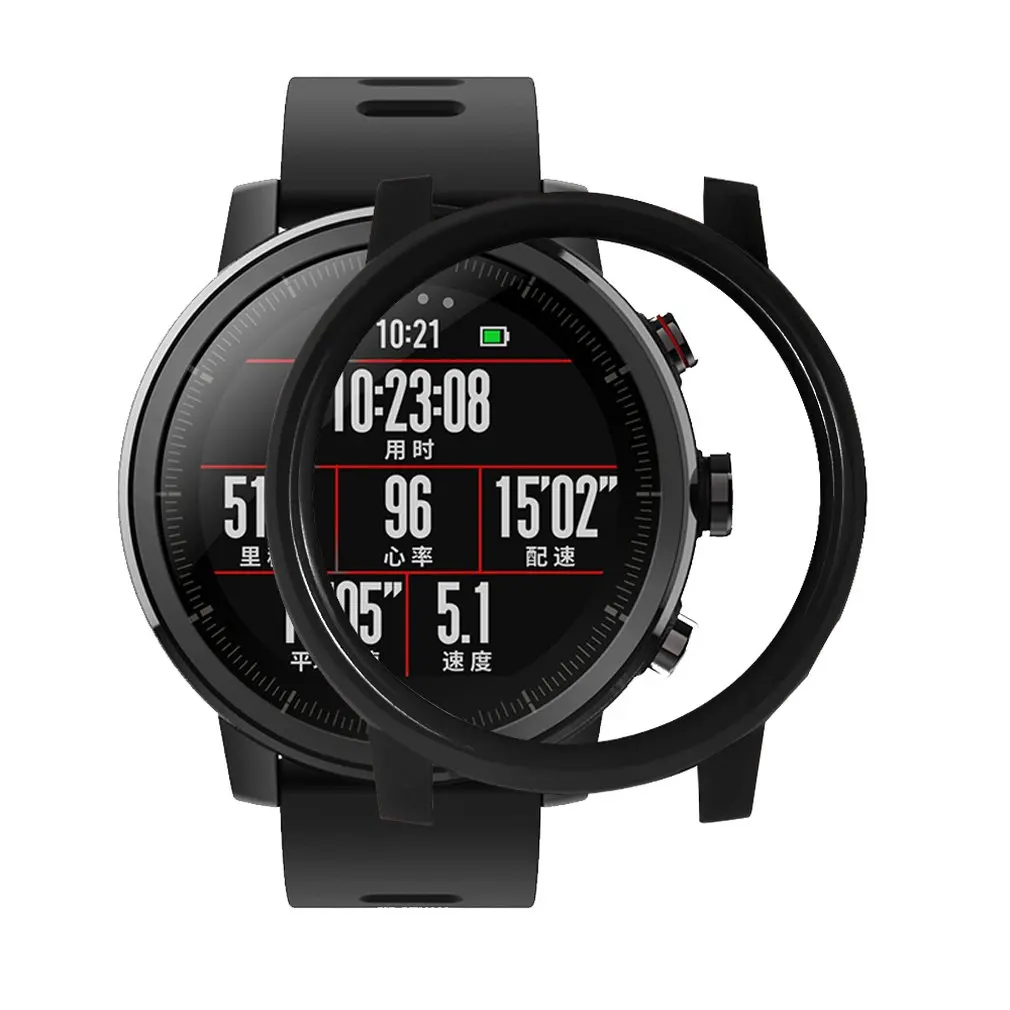 

Screen Protector Shell Amazfit 2/2S Stratos Full Frame PC Protective Case for amazfit 2 stratos Watch