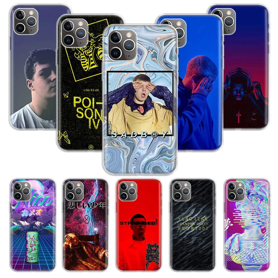 Силиконовый чехол Yung Lean Rapper для Apple iphone 11 12 Mini Pro XS Max XR X 7 8 6 6S Plus 5 5S SE 10 Ten Gift|Бамперы| |