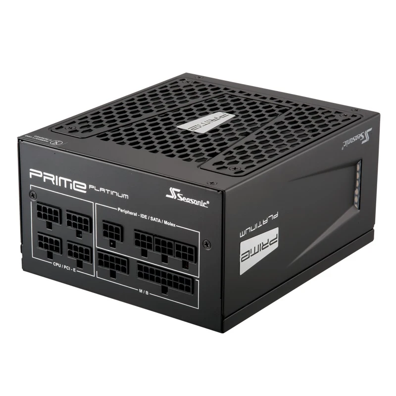 Блок питания Seasonic ATX 650W PRIME PLATINUM SSR-650PD 80+ platinum(24+4+4pin) APFC 135mm fan 6xSA
