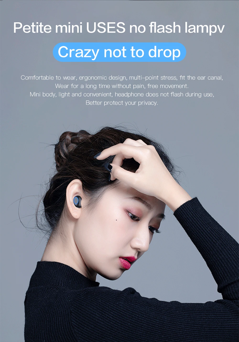 A1 TWS беспроводные наушники Bluetooth 5,0, мини-гарнитура, наушники 8D, стерео звук для iphone, xiaomi, oppo, всех смартфонов
