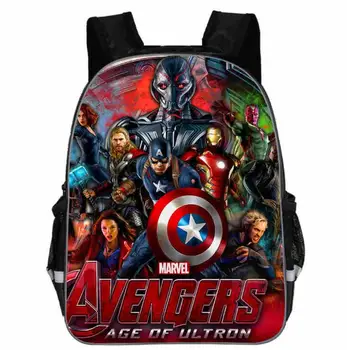 

11-13-16 inch bag Mochilas Avengers backpack For Teenage Boys Children School Bags Heroes Cartoon Backpack Captin America Bags