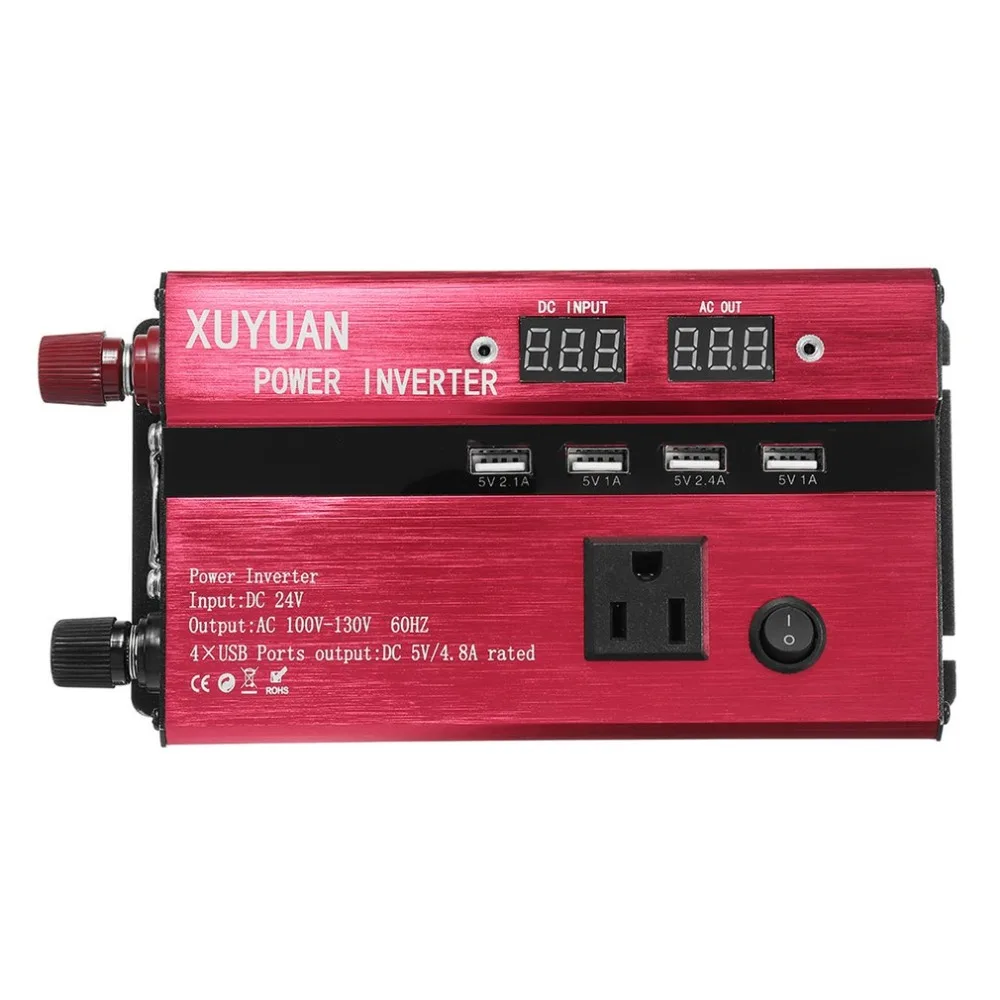 

3000W Portable Car Solar Power Inverter Sine Wave Converter