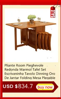 Escrivaninha Tisch Camping Redonda Pliante Tablo Yemek Masasi Comedor Oro складной складывающийся стол, обеденный стол