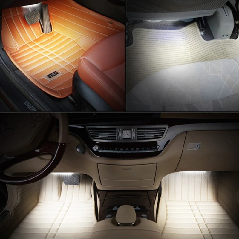 Декоративная светодиодная лампа для салона автомобиля Стайлинг Volvo S40 S60 S80 S90 XC60