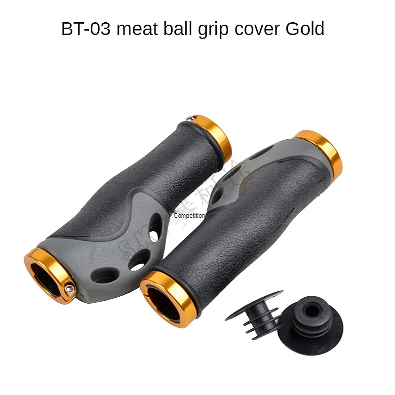 1 Pair Mountain Road Bicycle Handlebar Grips Ergonomic Rubber Bike Handle Grips Cycling Riding Bicycle Handlebars