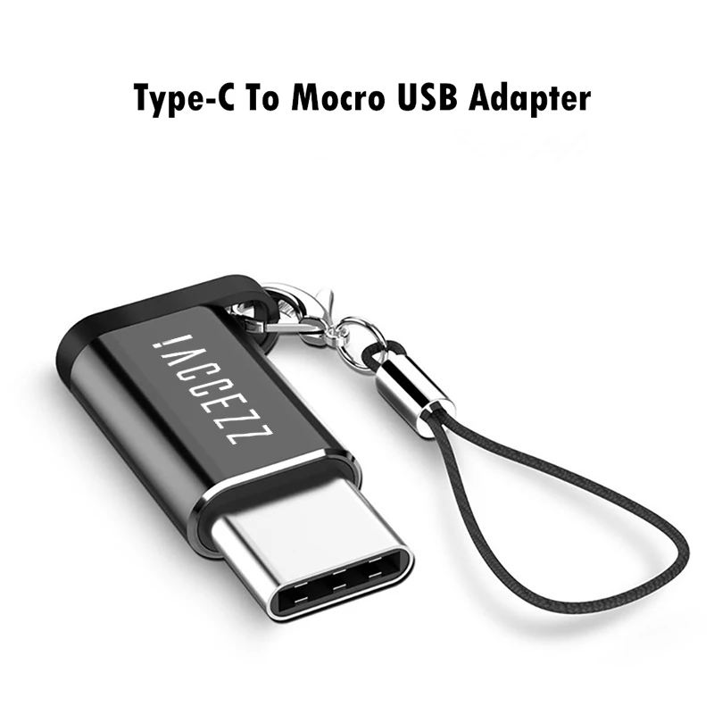 ! ACCEZZ 2 шт./лот адаптер типа C кабель Micro USB Для Huawei Samsung Xiaomi LG HTC Tablet быстрая зарядка