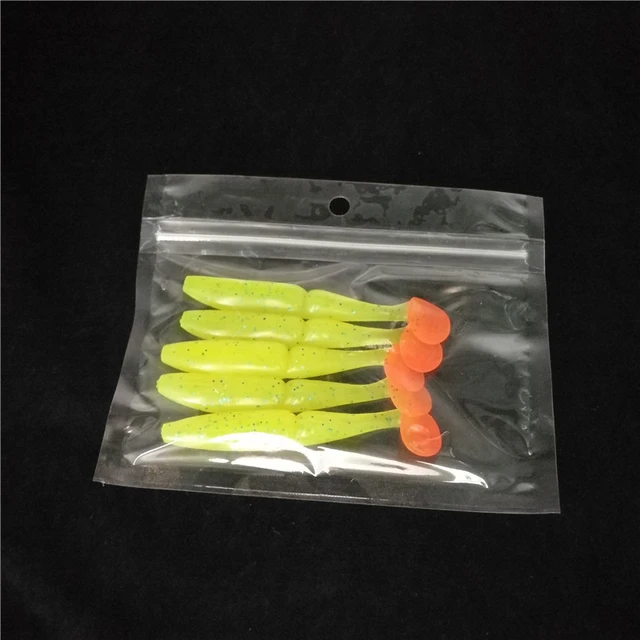 Fishing Ziplock Plastic Bait Bags  Plastic Pack Fishing Lures - 100pcs  Fishing Lures - Aliexpress