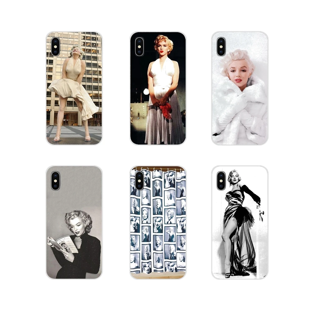 Бренд Marilyn Monroe аксессуары для корпуса чехлы телефонов Samsung Galaxy A3 A5 A7 A9 A8 Star A6 Plus 2018