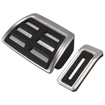 

Stainless Steel Fuel Brake Footrest Pedal AT for Multivan T5 T6 Caravelle T6