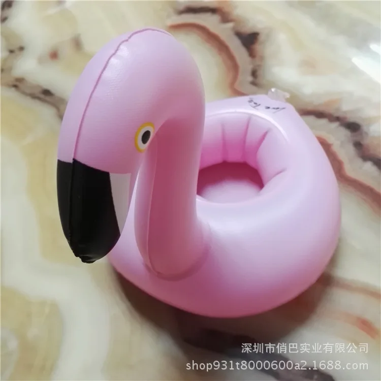 Currently Available Unicorn Cup Holder Water Inflatable Toys Supplies Inflatable Cup Seat Unicorn Inflatable Toy