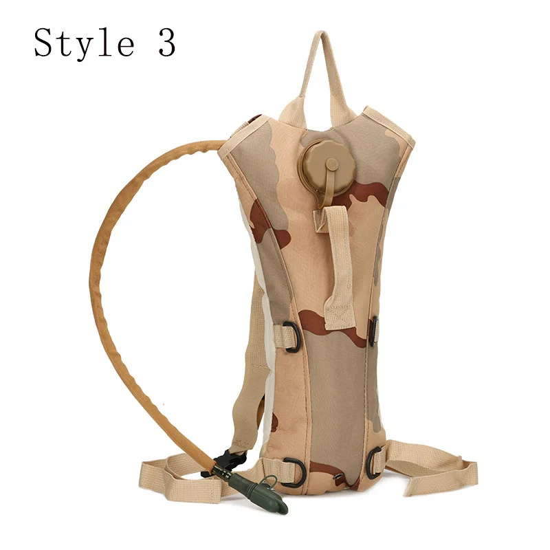 43cm*18cm Outdoor Camouflage Waterproof Backpack Mountaineering Riding Storage Water Bag