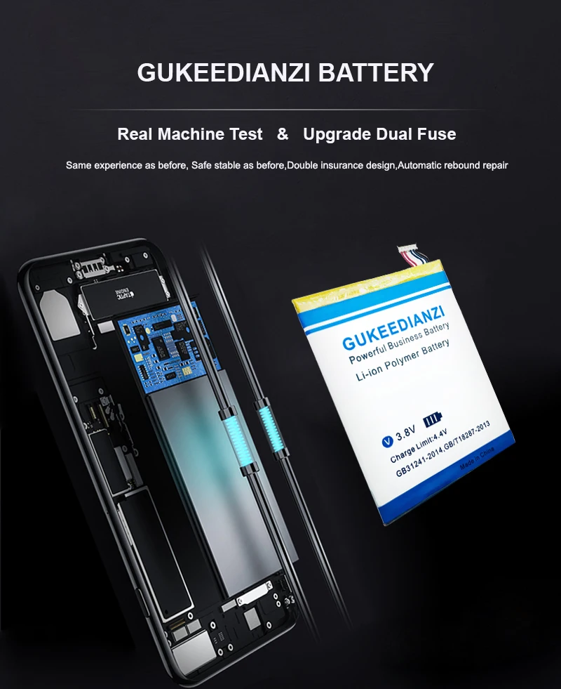 Аккумулятор gukeedianzi для Alcatel One Touch POP C9 Dual 7047D Idol X Plus OT 6043D 8000D 8008D для TCL S960 Y900 TLp025A2 2500mAh