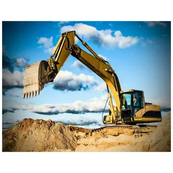 

5d full square & round diamond painting excavator scenery cross stitch diamond embroidery engineering car 3d diamond mosaic kit