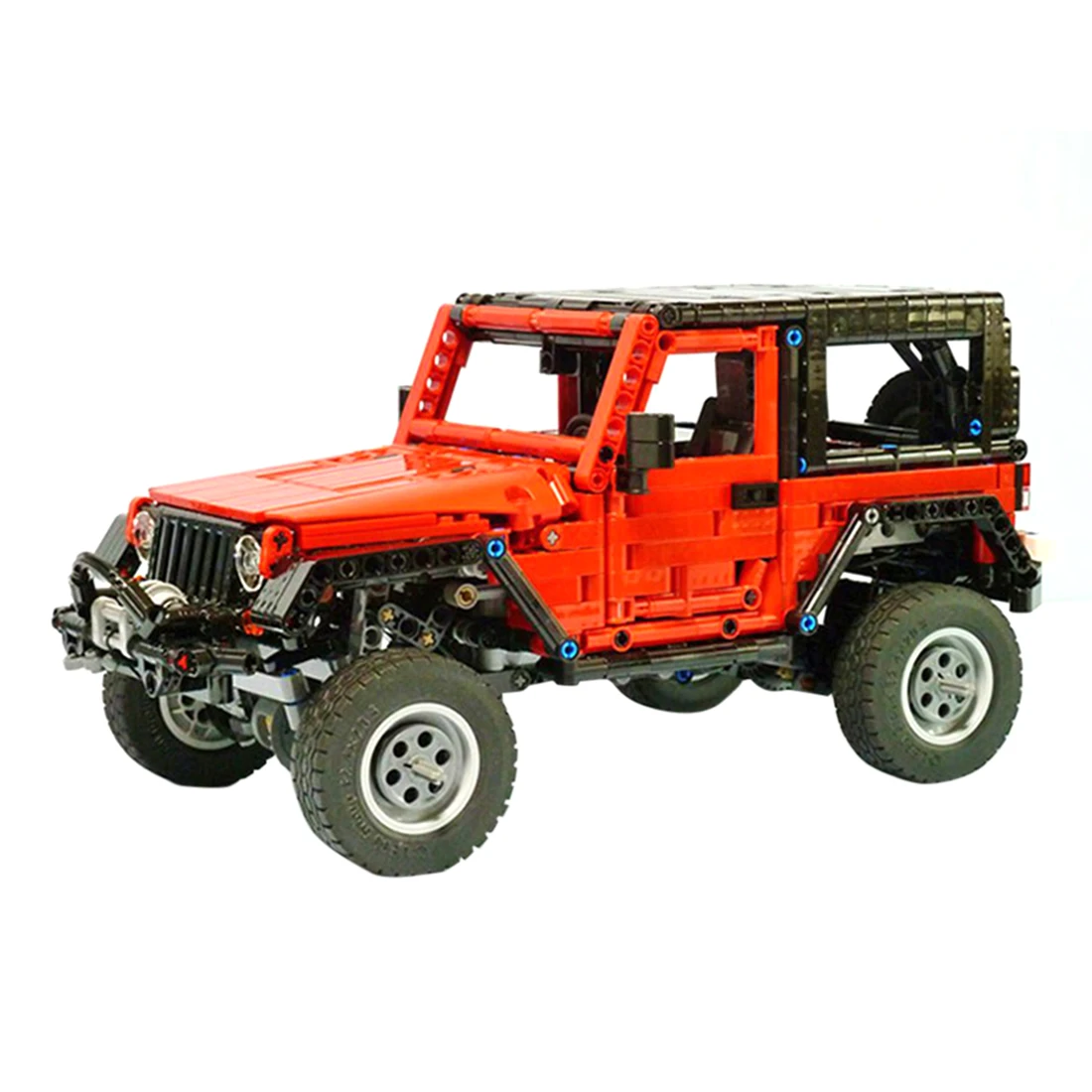 

1365Pcs MOC Static Wasteland Off-road Vehicle Model Small Particle Building Blocks Educational Toy Set