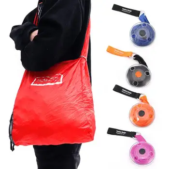 

Retractable Portable Storage Bag Grocery Bag Folding Shopping Organizer Storage Reusable Shoulder Bag Large Capacity Handle Bag