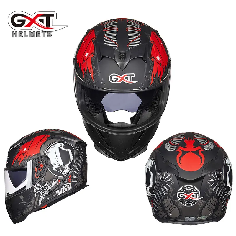 GXT шлем для мотоциклистов, новинка, шлемы для мотокросса, шлемы для мотоциклистов, Мужские шлемы для мотоциклистов