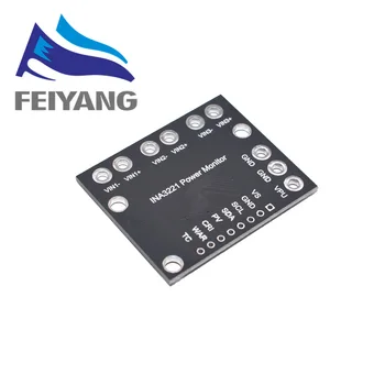 

10PCS INA3221 Triple-Channel Module High-Side Measurement Shunt and Bus Voltage Monitor with I2C- and SMBUS-Compatible Interface