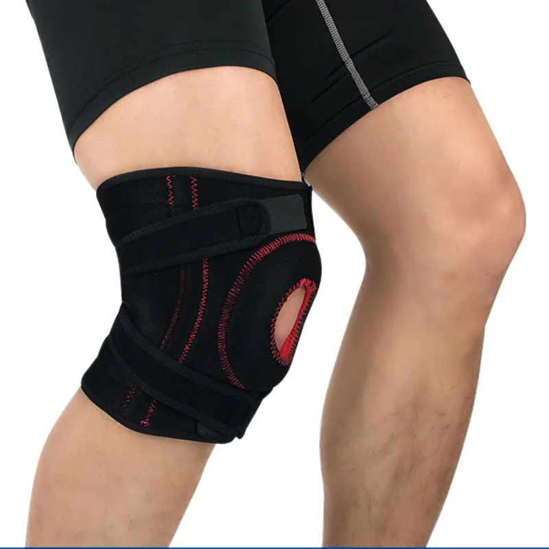 AOLIKES 1 шт. Meniscus наколенники из силикагеля наколенники для пешего туризма бега баскетбола поддержка колена дышащий спортивный коленный протектор