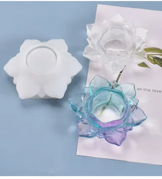 

Diy Crystal 3D Flower Storage Box for Epoxy Resin Mold Silicone Storage Box Mold Jewelry Making Tools