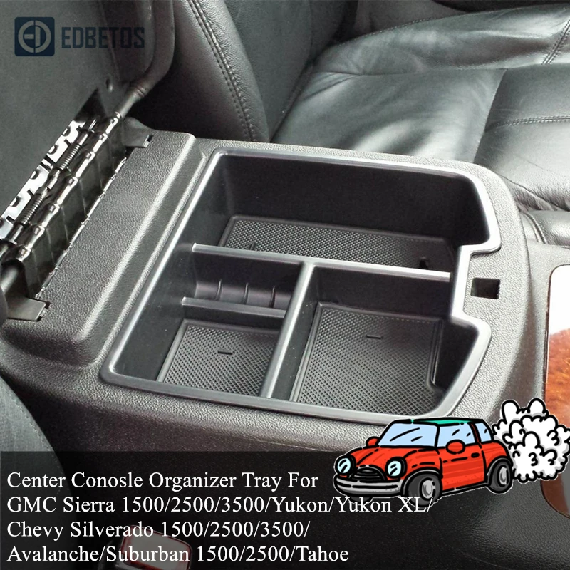 chevy avalanche center console sub box