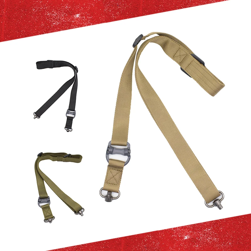 

1Pcs Tactical Gun Sling Rifle Sling Gun Strap System Mount Set Multi-Mission Suitable For Outdoor Hunting Shotgun Sling