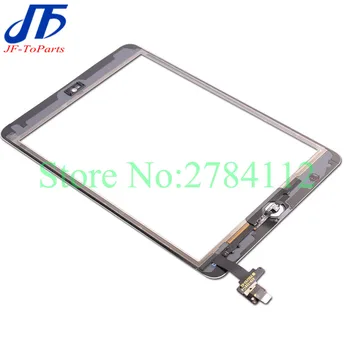 

30Pcs Replacement For ipad Mini 1 2 mini1 mini2 Digitizer Touch Screen with home button and IC Connector + Flex Cable Assembly