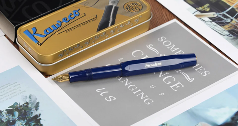 Kaweco Sport 青ペン ケース付き Kaweco Collection Sport Fountain Pen - Toyama Teal (Special