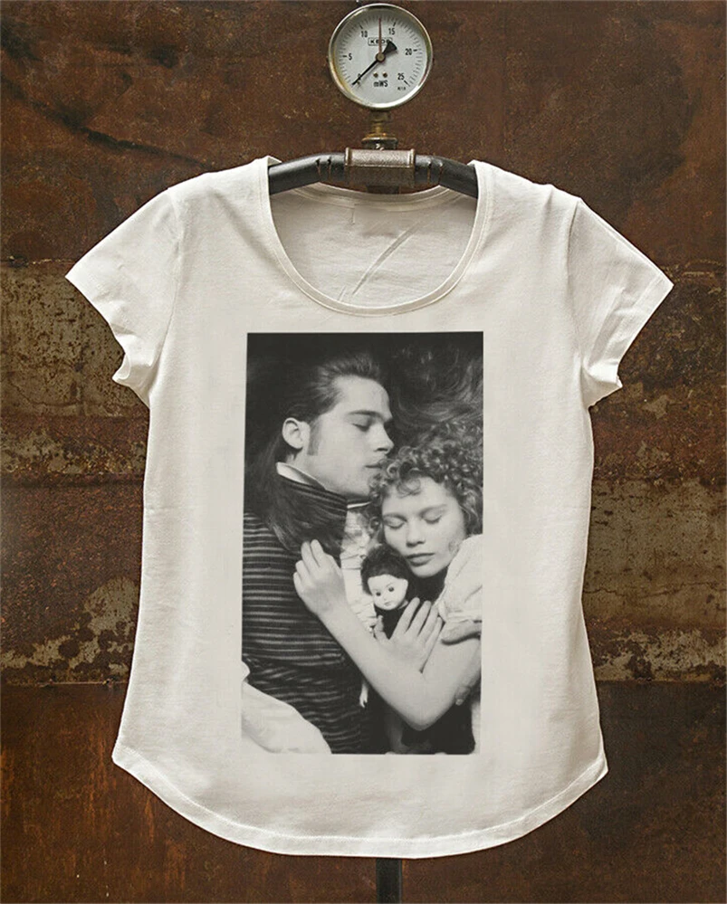 Интервью с вампиром женская футболка Топ Футболка Одежда Новая забавная |