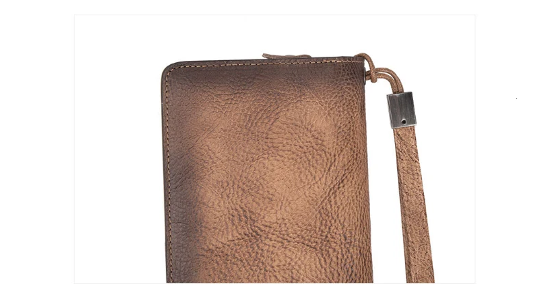 New Genuine Leather Lady Wallets Women Long Wallets Purses Clutch Bags Ladies Wallet With Cell Phone Pocket Card Holder