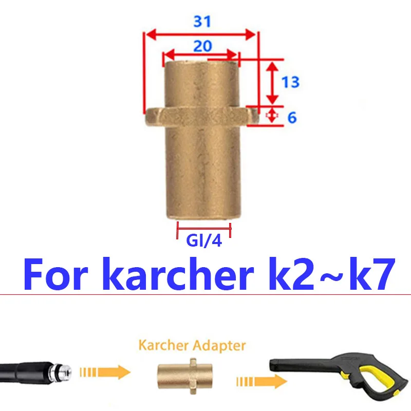 Tuyau de nettoyage pour Karcher K2, K3, K4, K5, K6, K7, 10, 15, 20 m,  nettoyeur à haute pression nettoyeur haute pression furet deboucheur  canalisation buse haute pression deboucheur canalisation - AliExpress