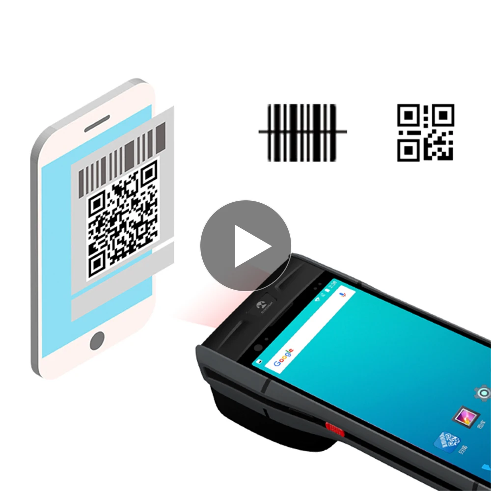 Терминал POS-терминала Blovedream КПК с беспроводной системой Bluetooth и Wifi Android со