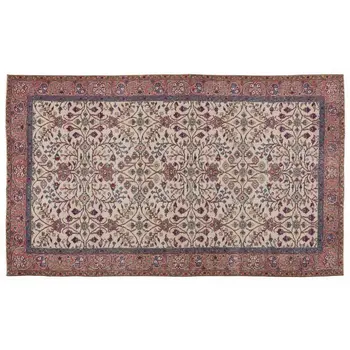 

Handmade Natural Vintage Turkish Area Rug 151x257 Cm-4'11''X8'5''