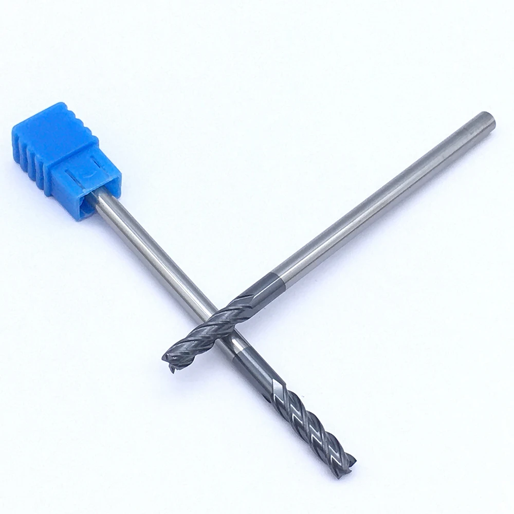

Endmills Alloy 1PCS HRC50 4 Flute 5.0XD6X100L Carbide Tungsten Steel Milling Cutter Flat Bottom Four Blade End Mill CNC Lathe