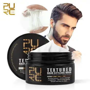 

Hair Clay Strong Hold Hair Gel Wax For Men Long Lasting Dry Stereotypes Type Hair Balsam Fragrance Oil Wax For Hair Styling