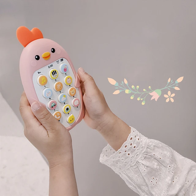 Baby Phone Toy Mobile Telephone Early Educational Learning Machine Kids Gifts Music Sound Machine Electronic Newborn Babi Toys 4