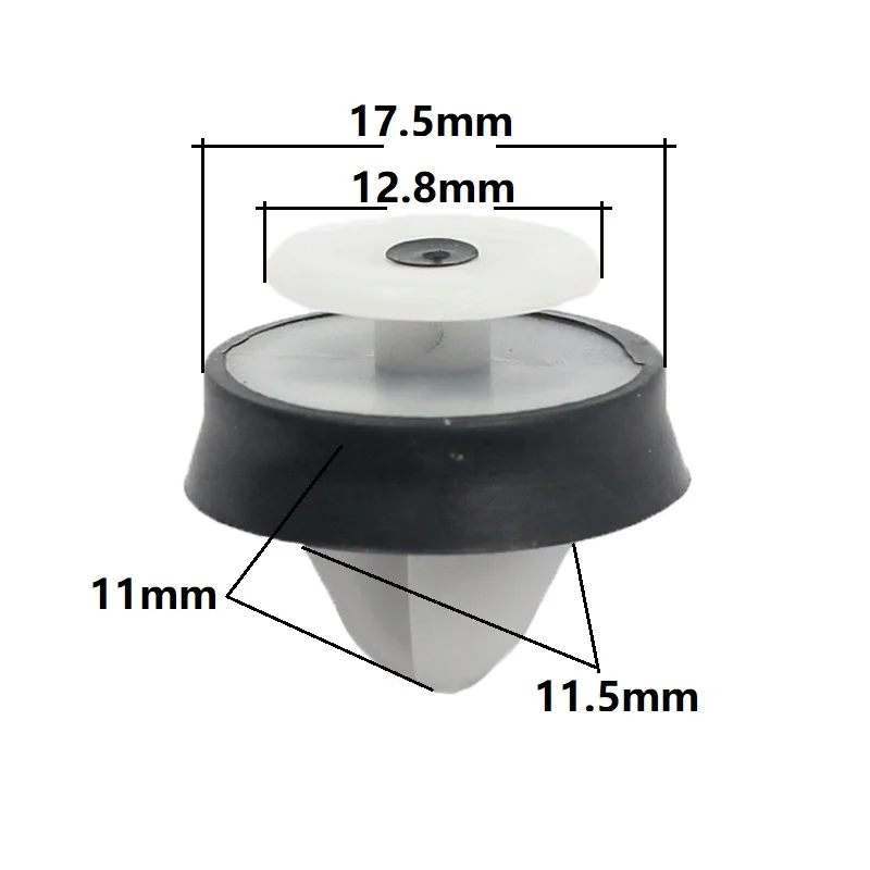 

KALILI Shockproof Door Panel Retainers Clips Washer Fastener Rivet For Citroen Peugeot