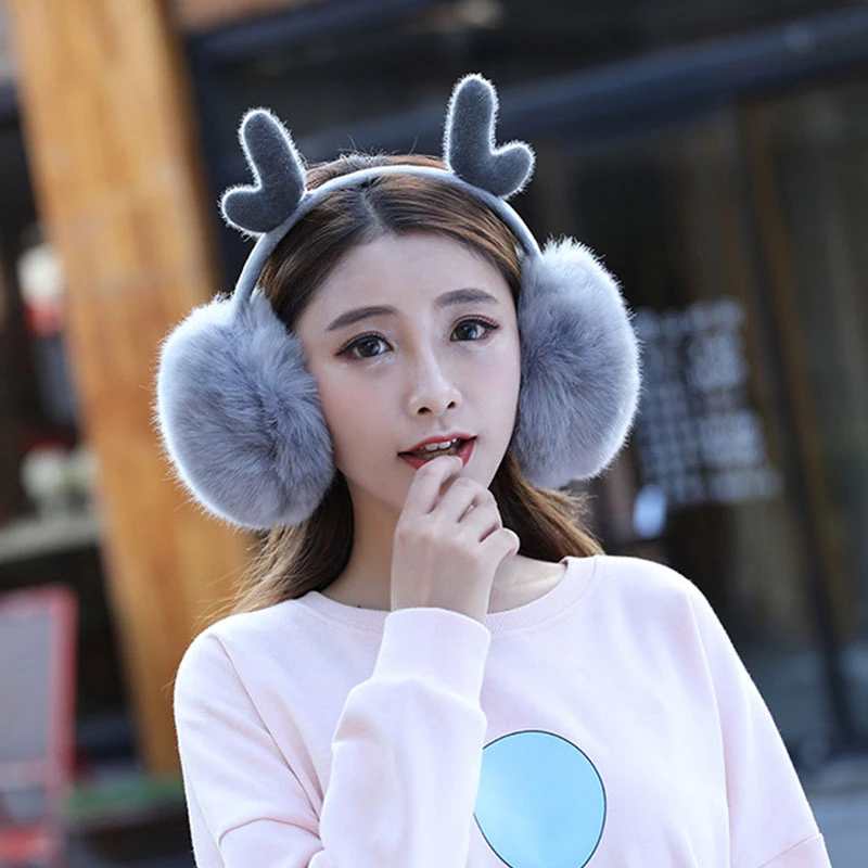 Winter Earmuffs Christmas Ear Muffs Winter Around Knit Earmuff Warmer