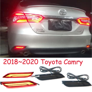 

2pcs For Toyota Camry taillight aurion 2018~2020 Multi-functions Car Tail Light LED Camry Rear Fog Lamp Bumper Light Auto Brake