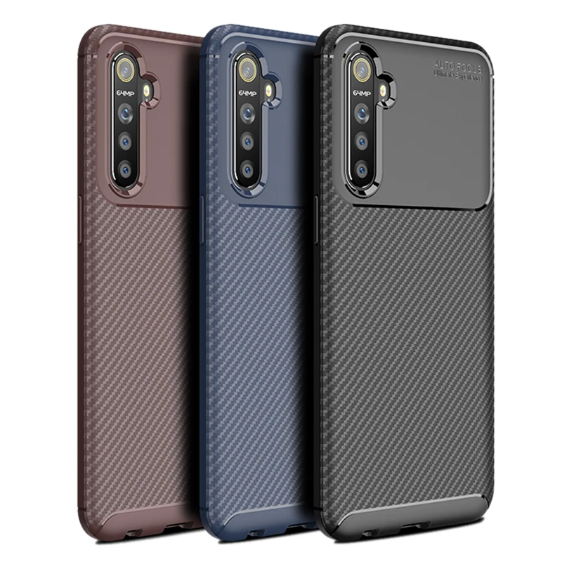 Чехол для Realme XT Оригинальный ультратонкий мягкий ударопрочный чехол из