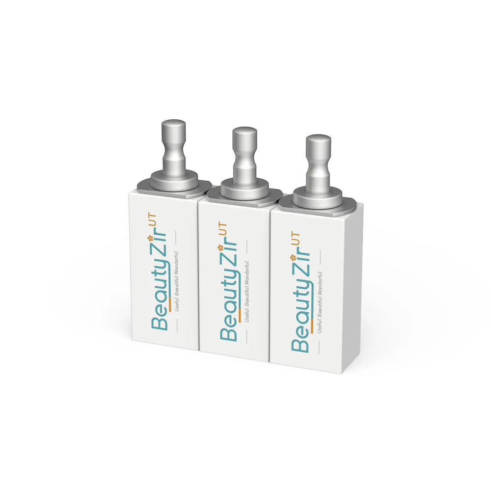 

5 pieces UT Sirona zirconia blocks ultra translucency dental zirconia cad cam LAB material